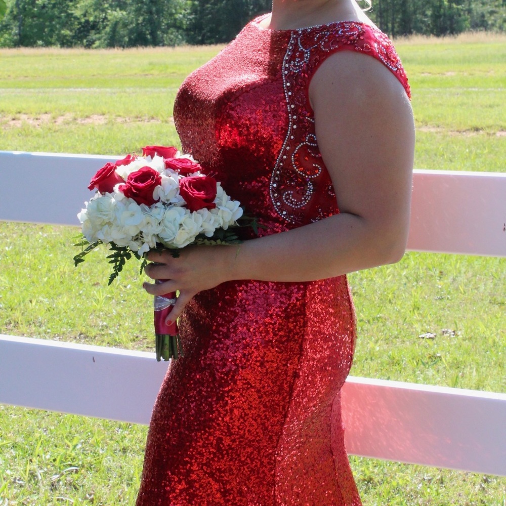 Envious couture prom dress